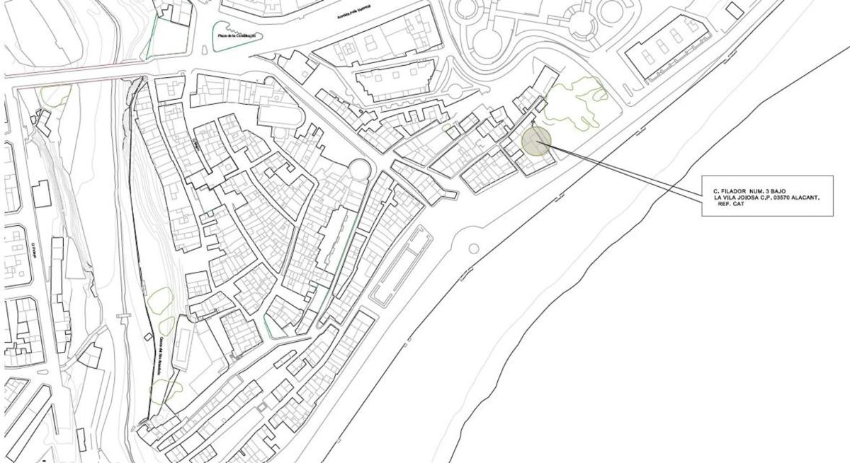 Venta de piso en Calle Filador, La Villajoyosa / Vila Joiosa
 plan 1