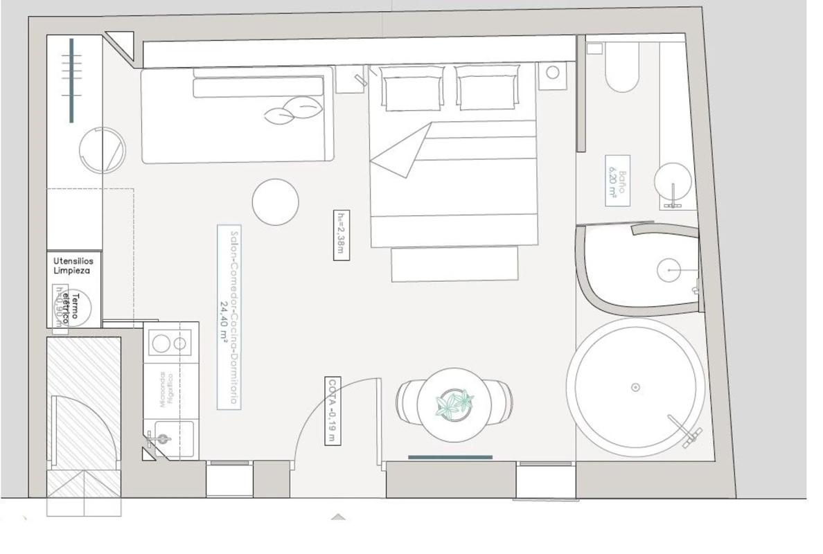 Venta de piso en Calle Filador, La Villajoyosa / Vila Joiosa
 plan 2