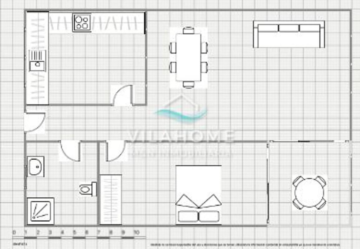 Sale of apartment in Urbanizacion Gasparot, La Villajoyosa / Vila Joiosa
plan 1