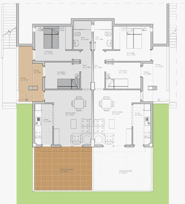 Продажа пентхауса на Calle del Sofre, 10, Мутхамель plan 2