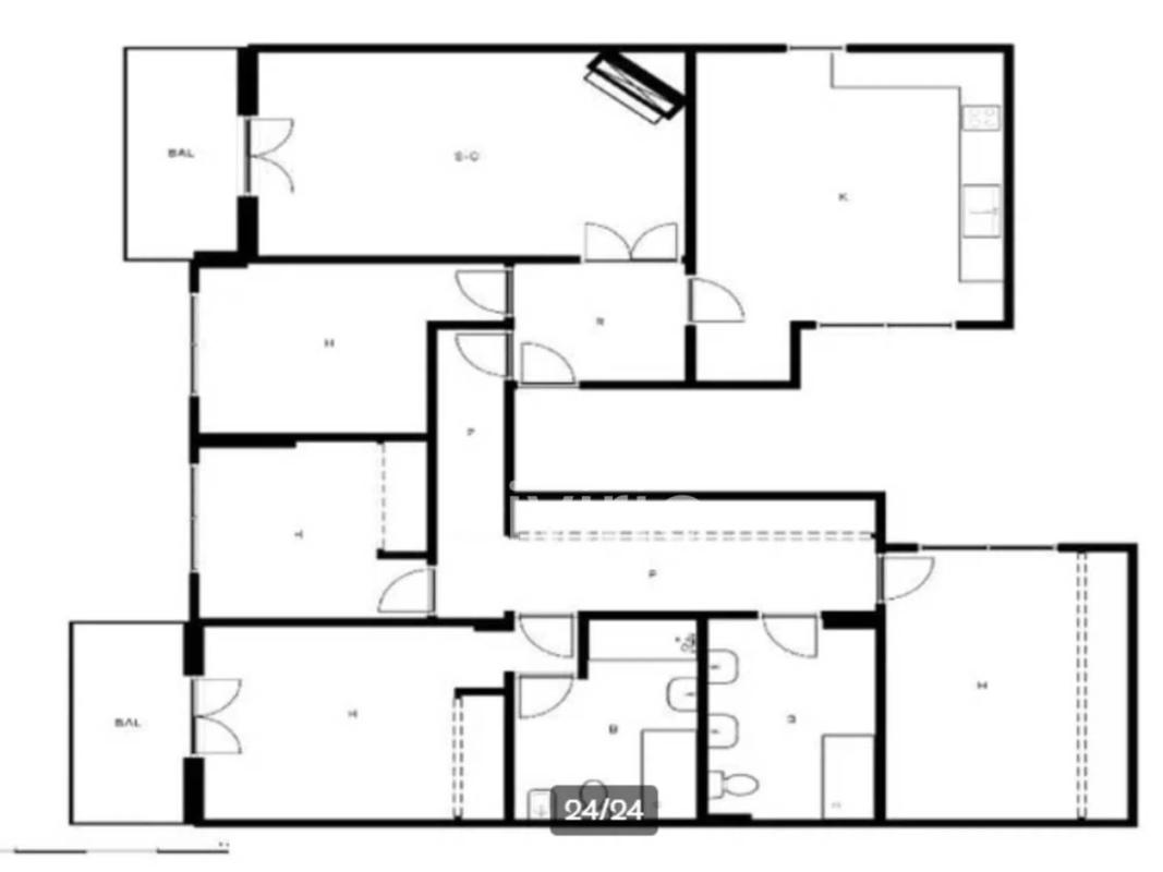 Sale of apartment in Calle Sant Pere, El Campello
plan 1