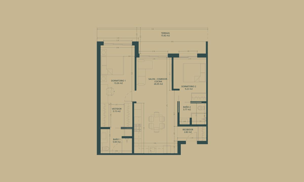 Obra nueva Esentya en Torrevieja (Revista) plan 2