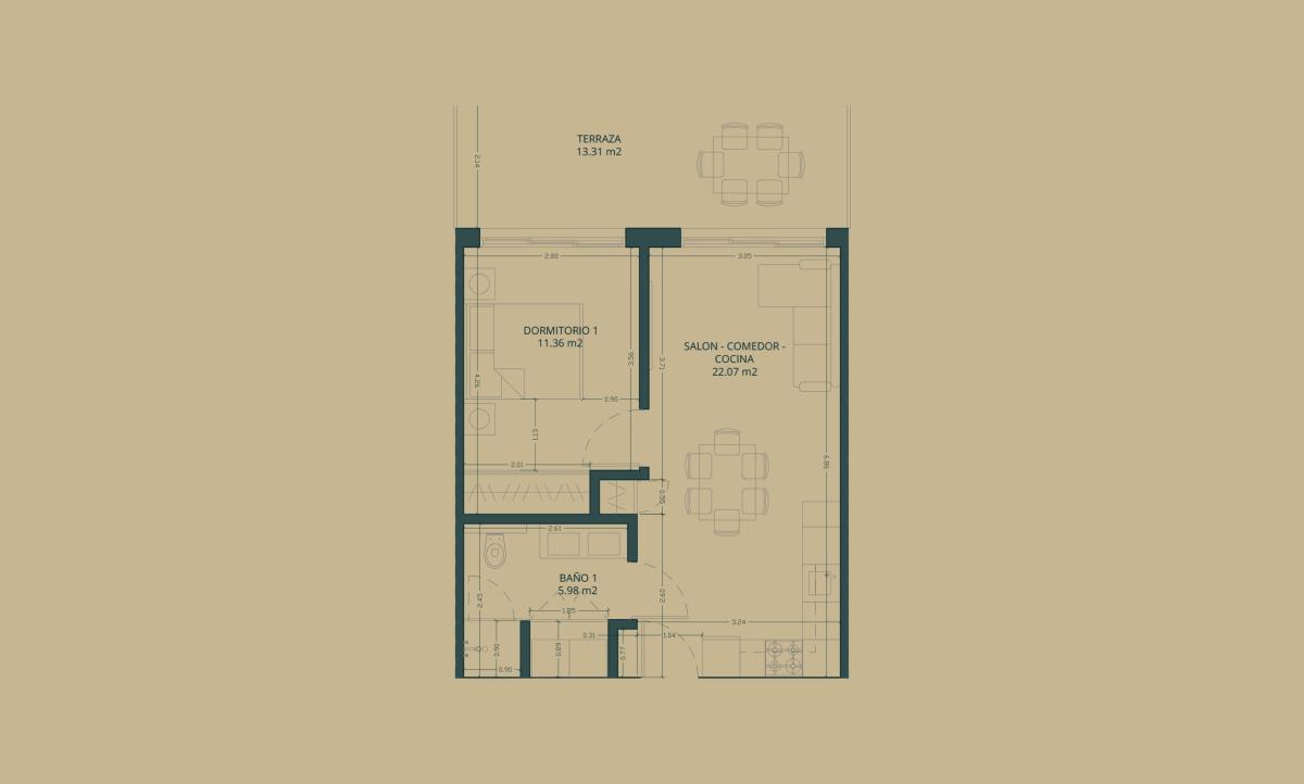 Obra nueva Esentya en Torrevieja (Revista) plan 3