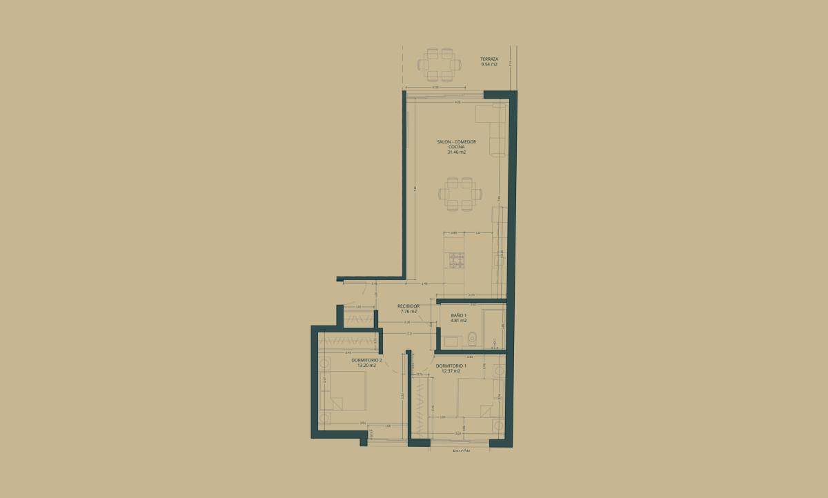 Obra nueva Esentya en Torrevieja (Revista) plan 4