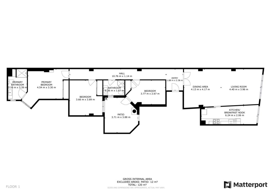 Sprzedaż mieszkania w Calle Sant Pere, Altea
 plan 1