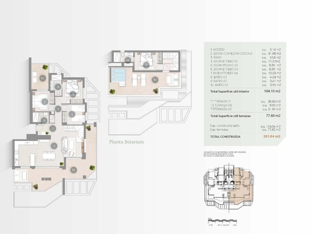 Venta de ático en  Playa Arenal-Bol, Calpe plan 3