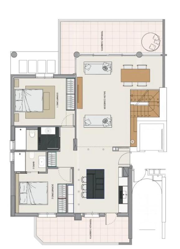Продажа дуплекса на Playa de Fossa-Levante, Кальпе plan 1