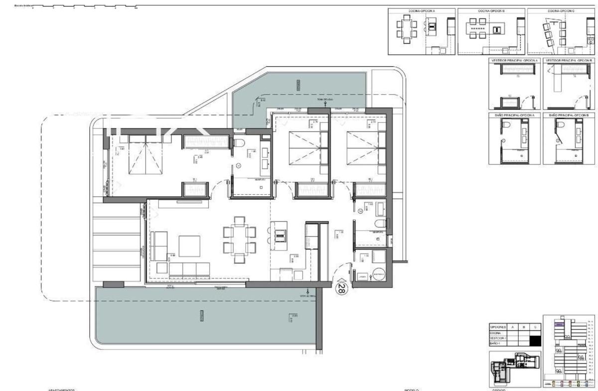 Venta de piso en Playa de Fossa-Levante, Calpe
plan 1