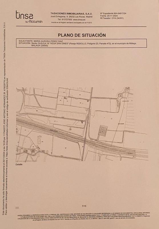 Terreno en venta en Málaga, Malaga plan 2