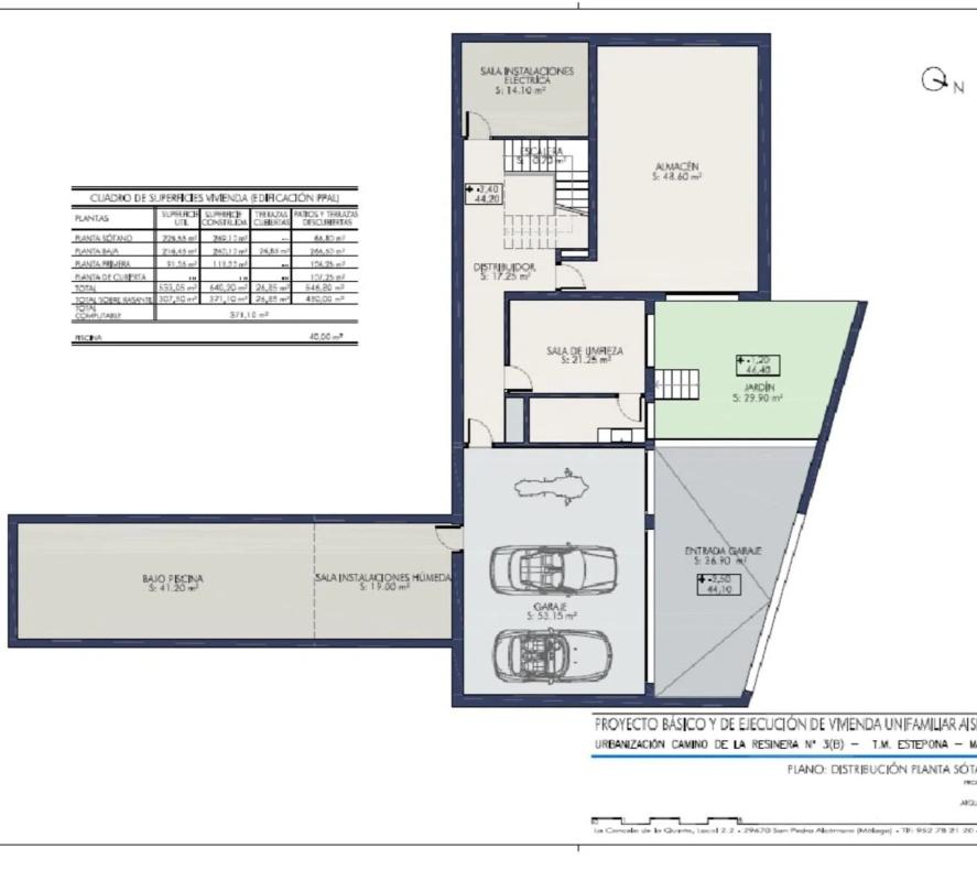 Terreno en venta en Estepona, Malaga plan 1