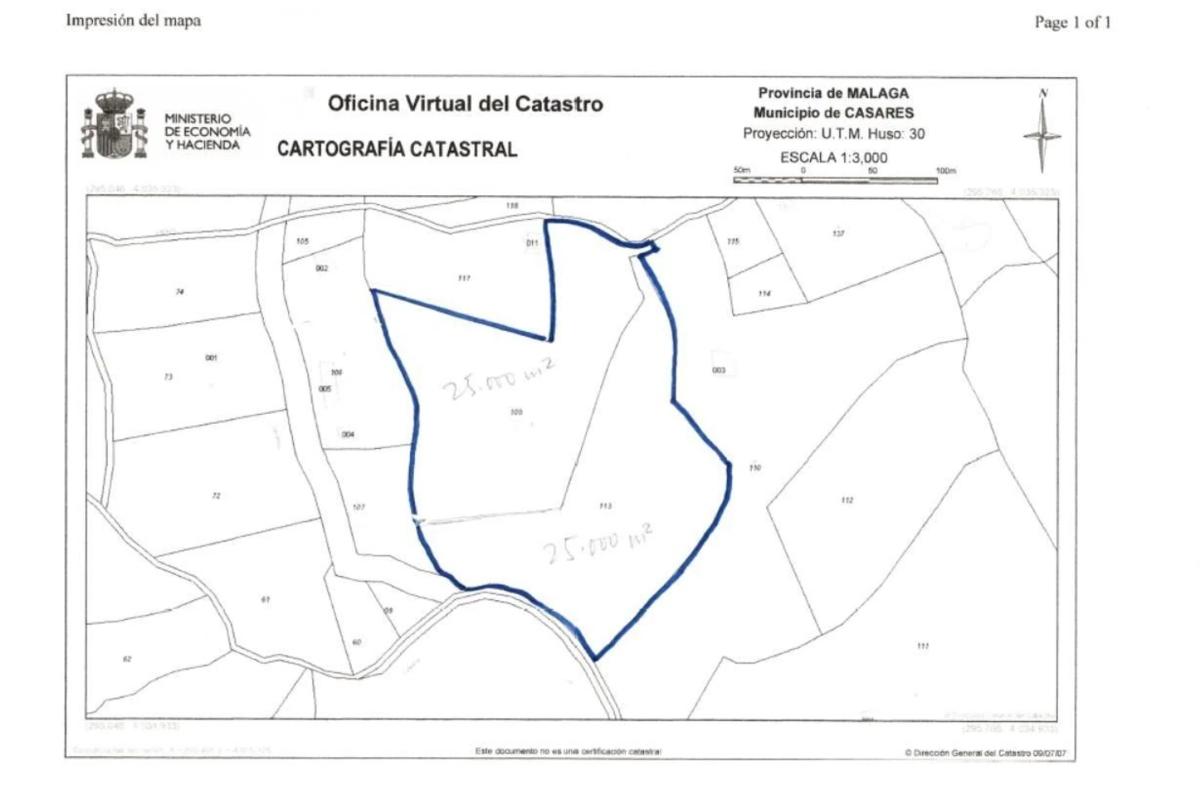 Terreno en venta en Casares, Malaga photo 4
