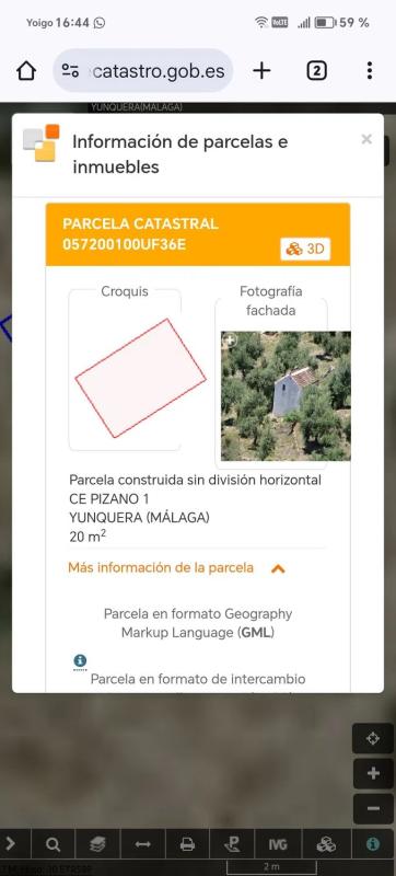 Terreno en venta en Yunquera, Malaga photo 3