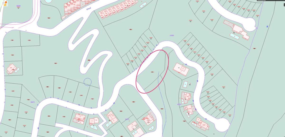 Land for sale in Torrox, Malaga plan 1