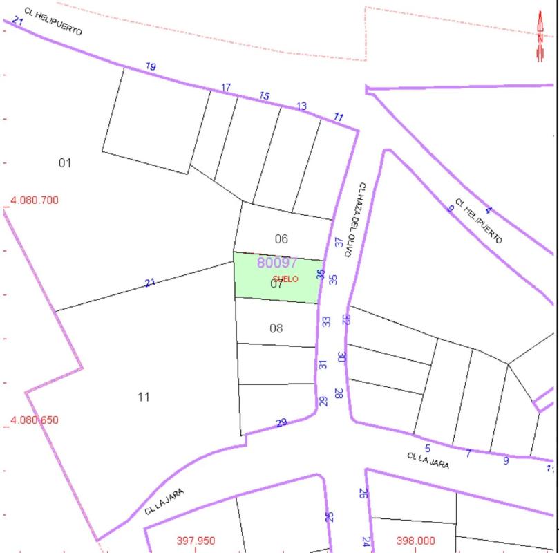 Terreno en venta en Viñuela, Malaga plan 1