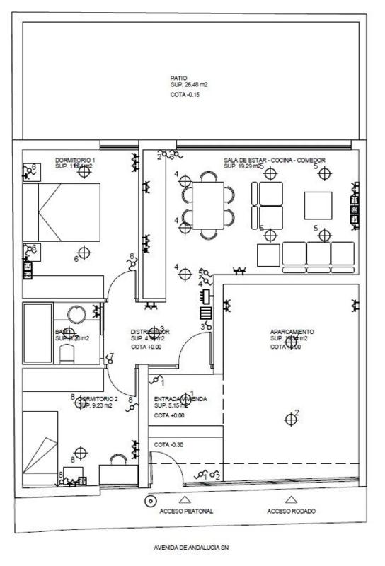 Участок земли на продажу в Алмачар, Малага plan 2