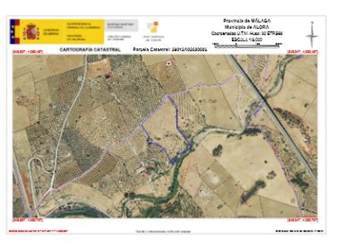Land for sale in Alora, Malaga plan 2