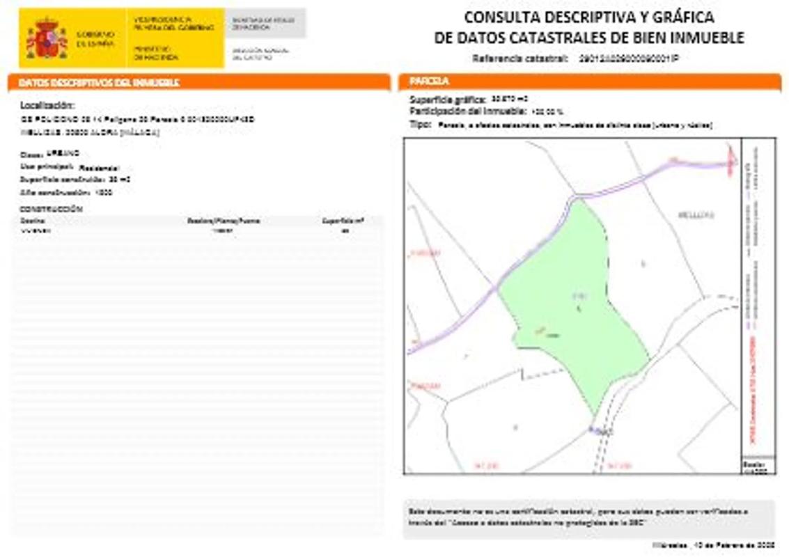 Land for sale in Alora, Malaga plan 4