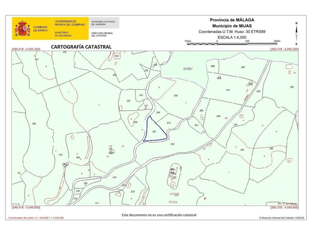Terreno en venta en Mijas, Malaga plan 1