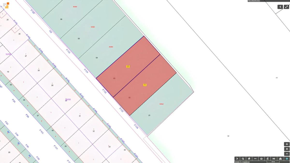 Участок земли на продажу в Моллина, Малага plan 2