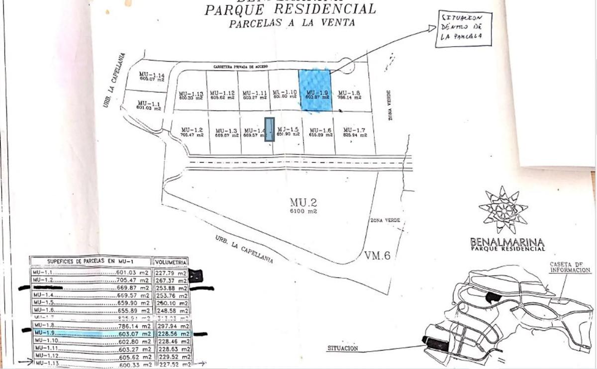 Terreno en venta en Benalmádena, Malaga plan 1