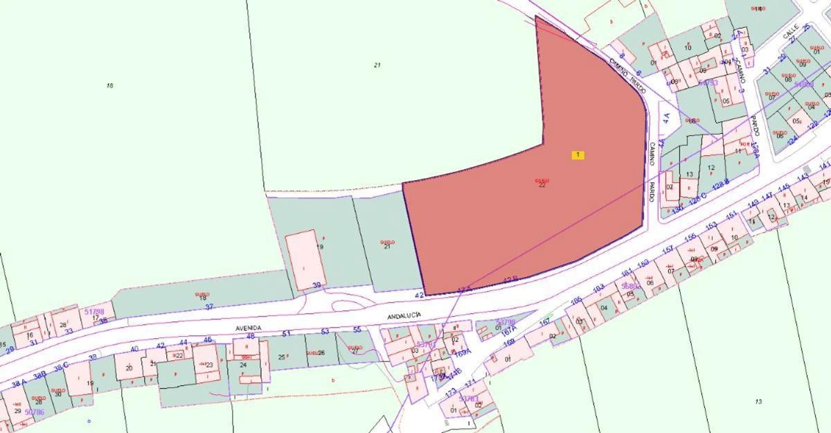 Land for sale in Antequera, Malaga plan 1