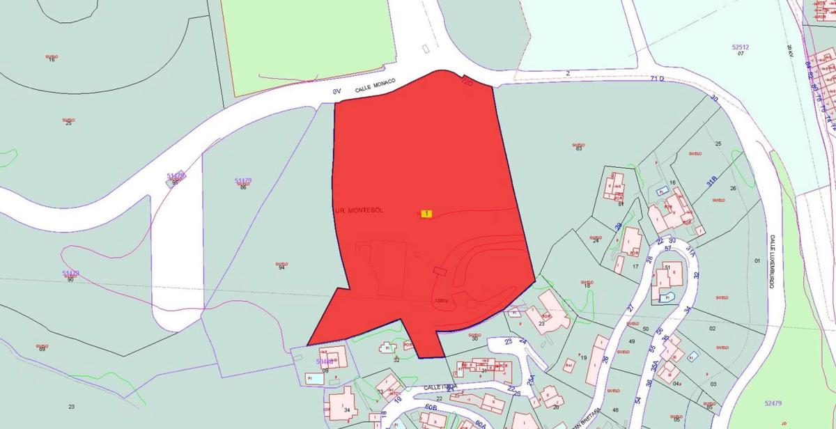 Land for sale in Rincón de la Victoria, Malaga plan 2