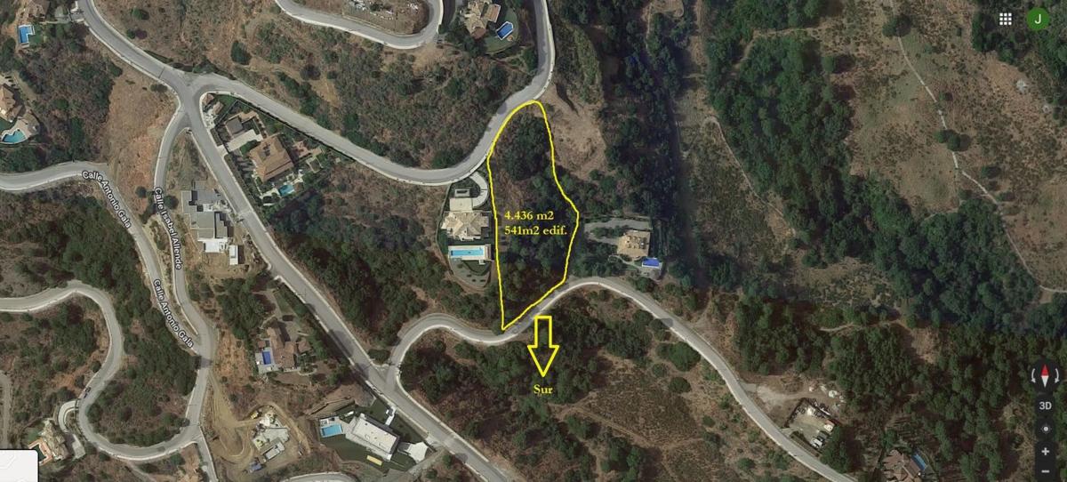 Terreno en venta en Benahavís, Malaga plan 1
