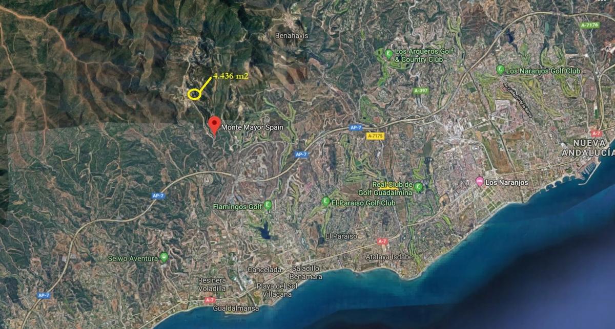 Terreno en venta en Benahavís, Malaga plan 3