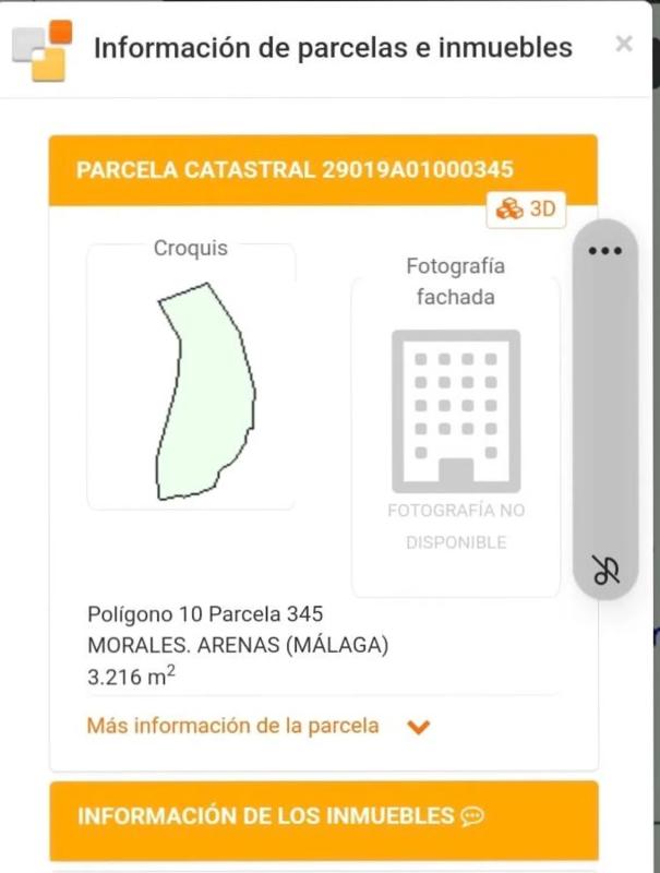 Land for sale in Algarrobo-Costa, Malaga plan 1