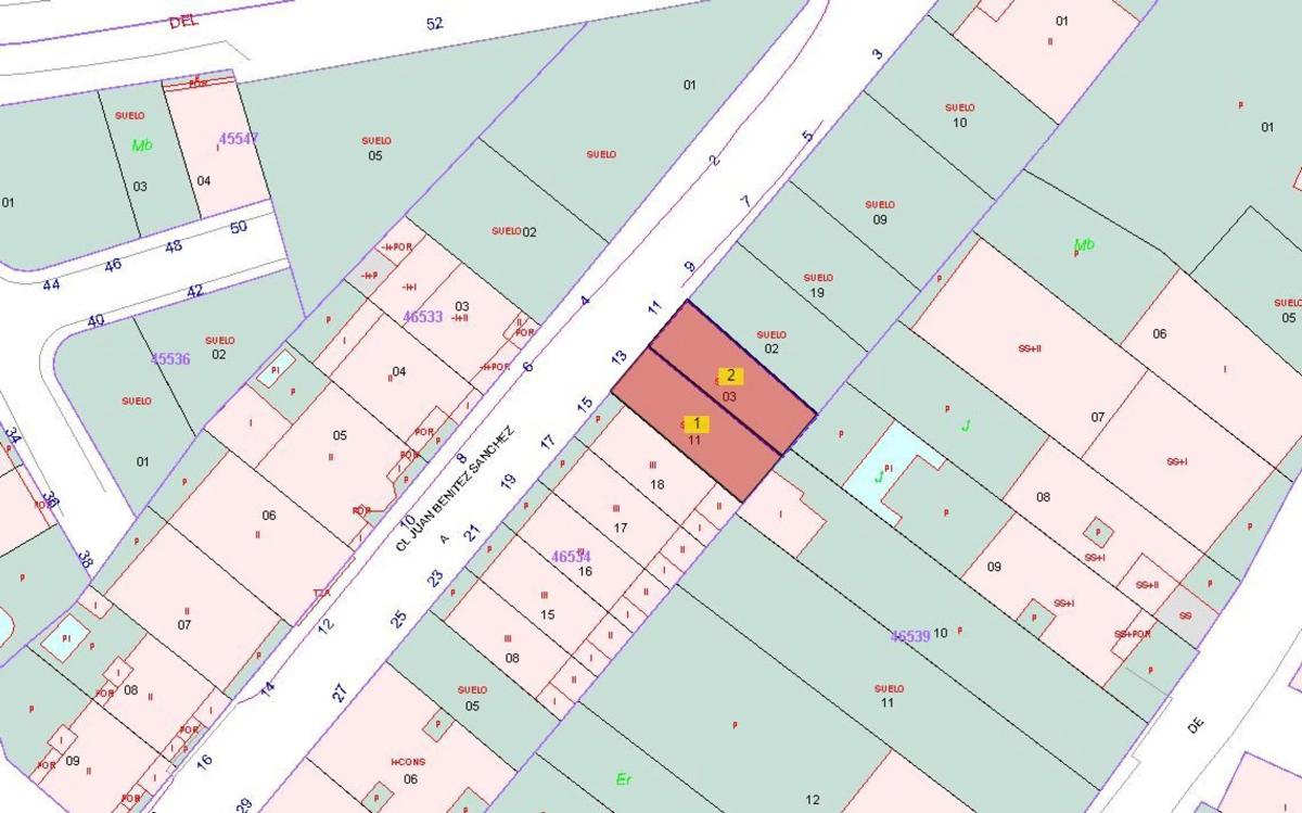 Land for sale in Caves of San Marcos, Malaga plan 1