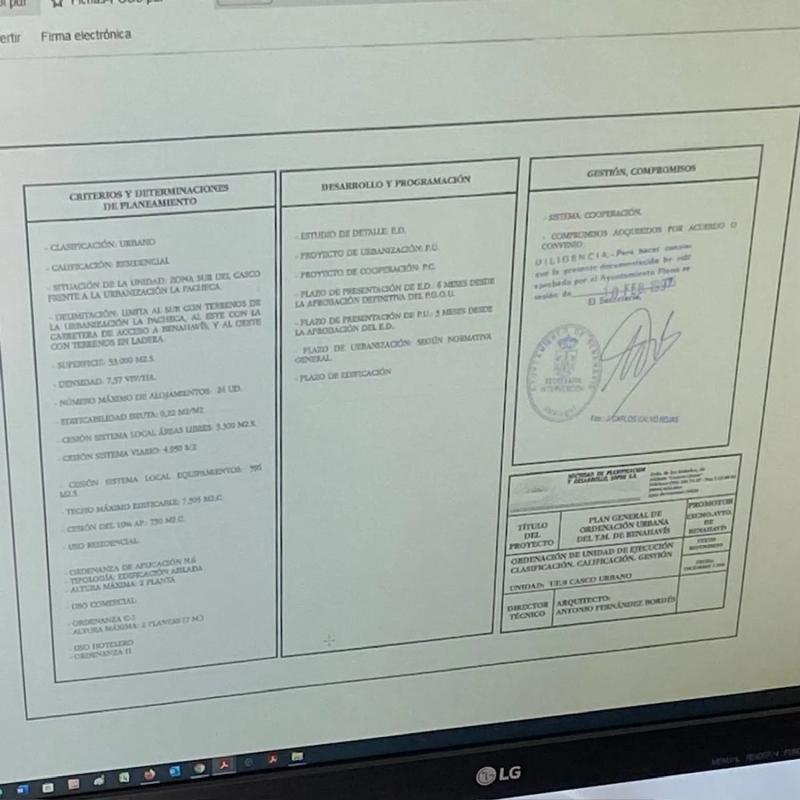 Terreno en venta en Benahavís, Malaga plan 1