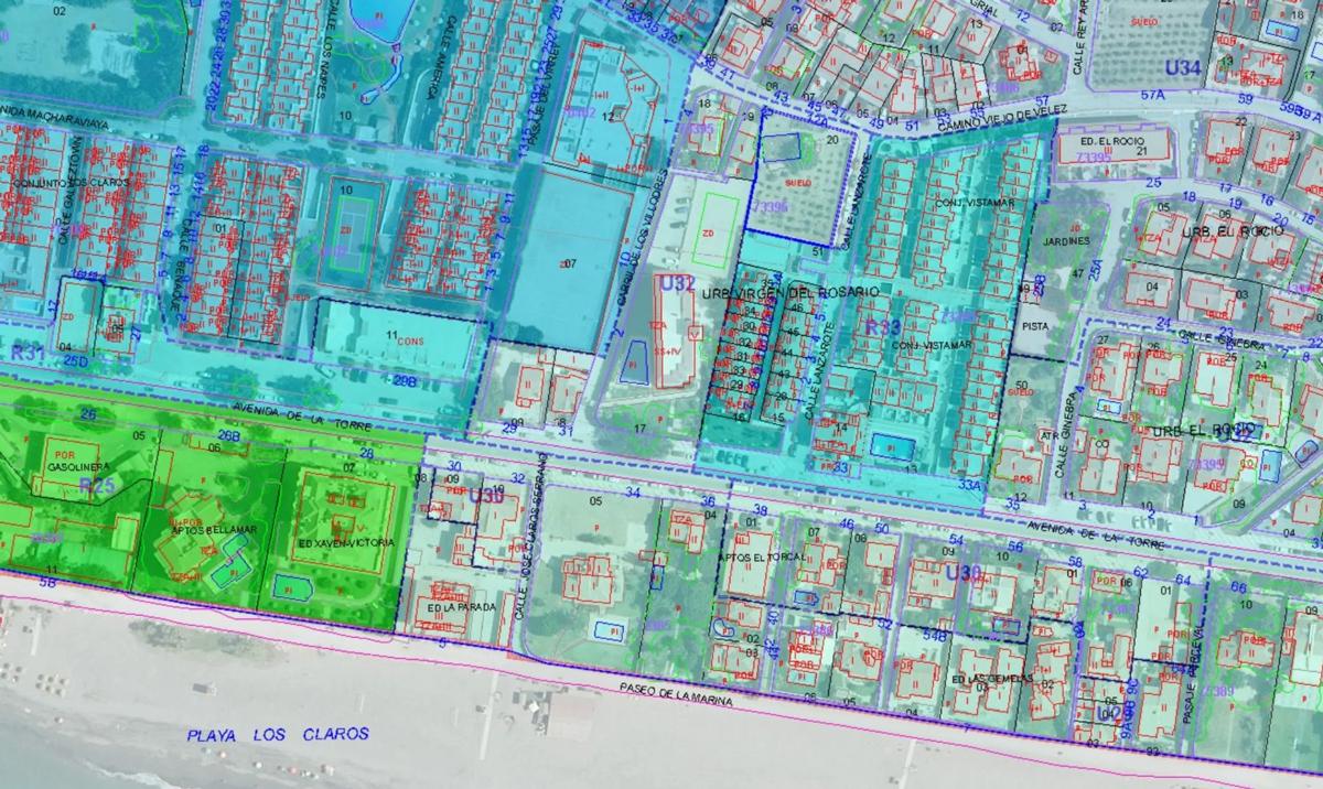 Участок земли на продажу в Ринкон-де-ла-Виктория, Малага plan 1