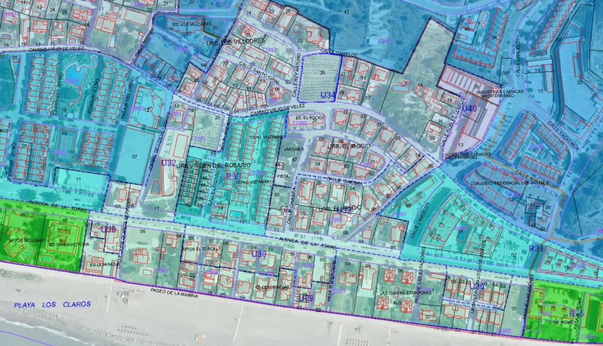 Участок земли на продажу в Ринкон-де-ла-Виктория, Малага plan 1