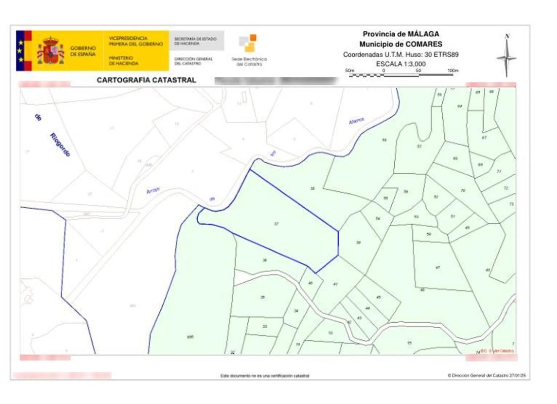 Terreno en venta en Riogordo, Malaga plan 1
