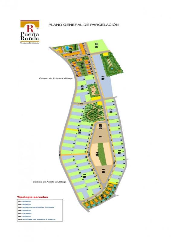 Участок земли на продажу в Ронда, Малага plan 1