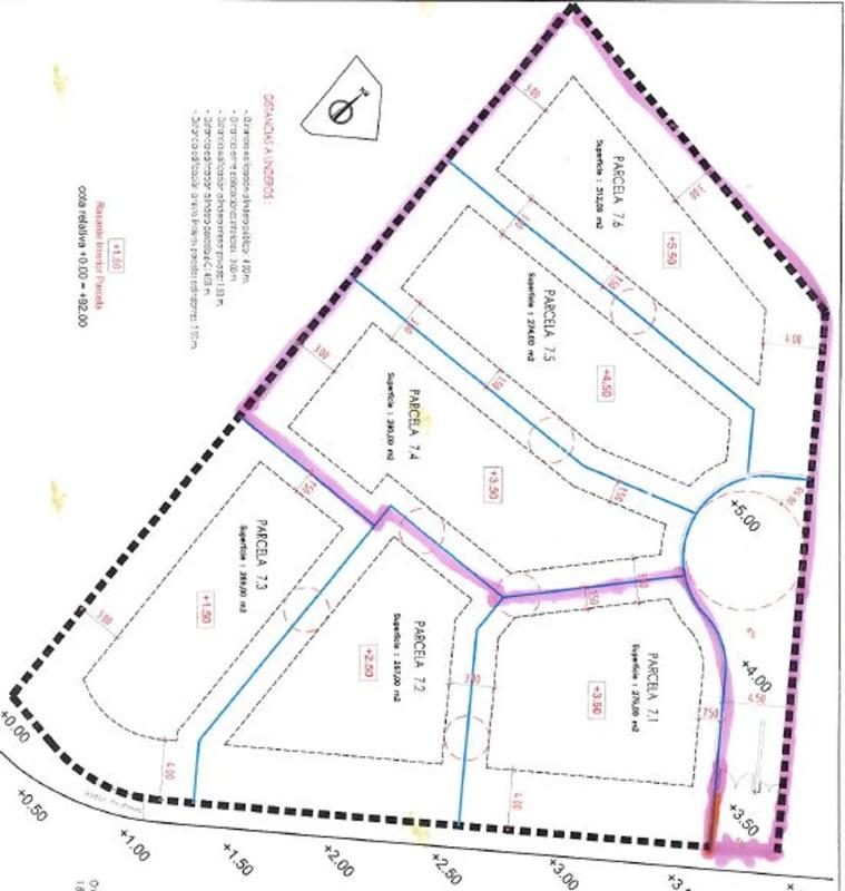 Land for sale in Nerja, Malaga plan 1