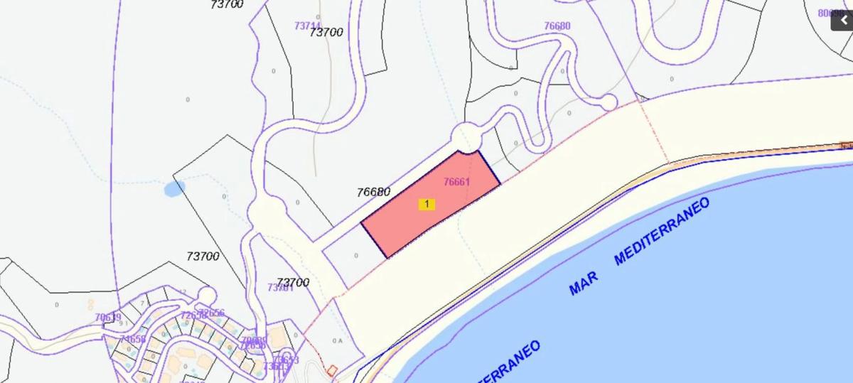 Land for sale in Torrox, Malaga plan 1