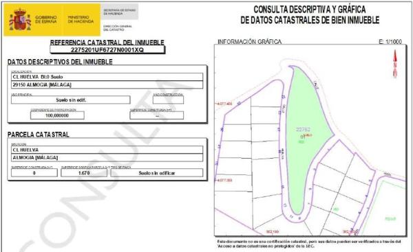 Terreno en calle Haza de los Pajaros s/n photo 1