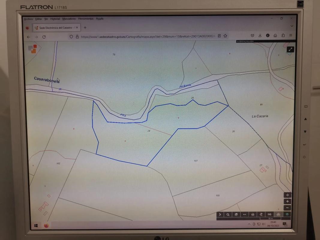 Terreno en venta en Casarabonela, Malaga plan 1