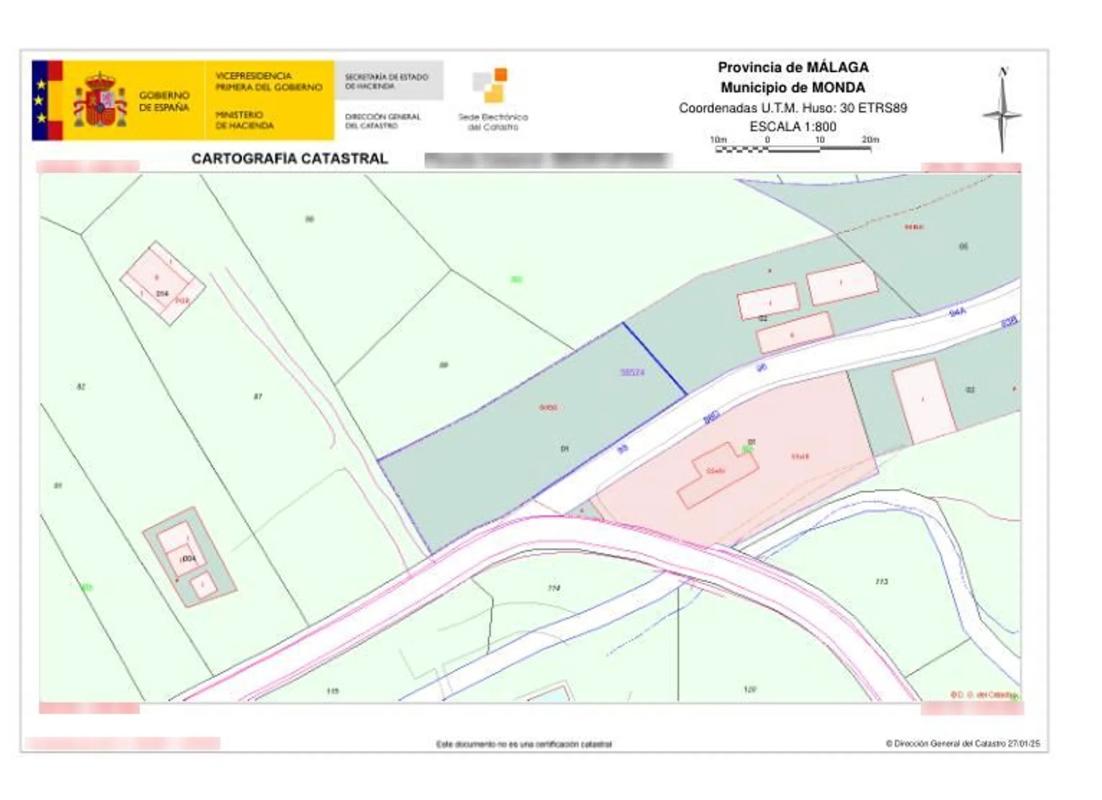 Działka na sprzedaż w Monda, Malaga plan 1