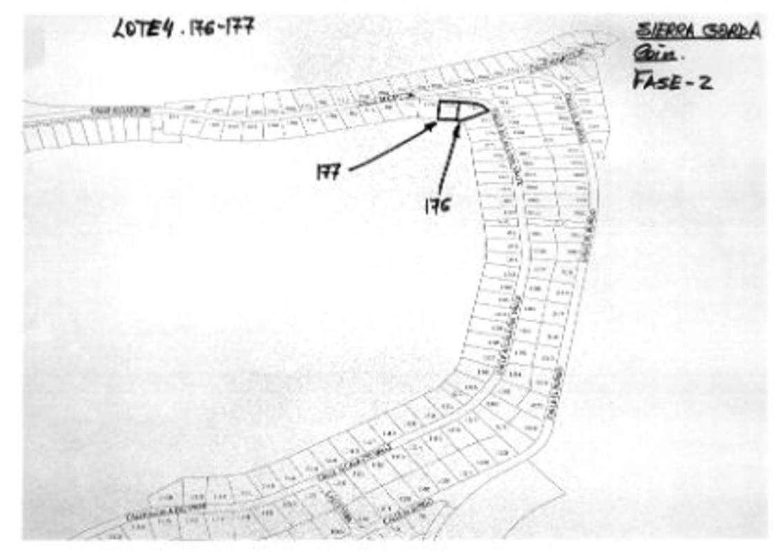Land for sale in Coin, Malaga plan 1
