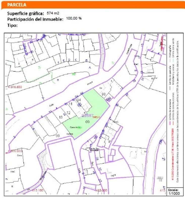 Terreno en venta en Competa, Malaga plan 8