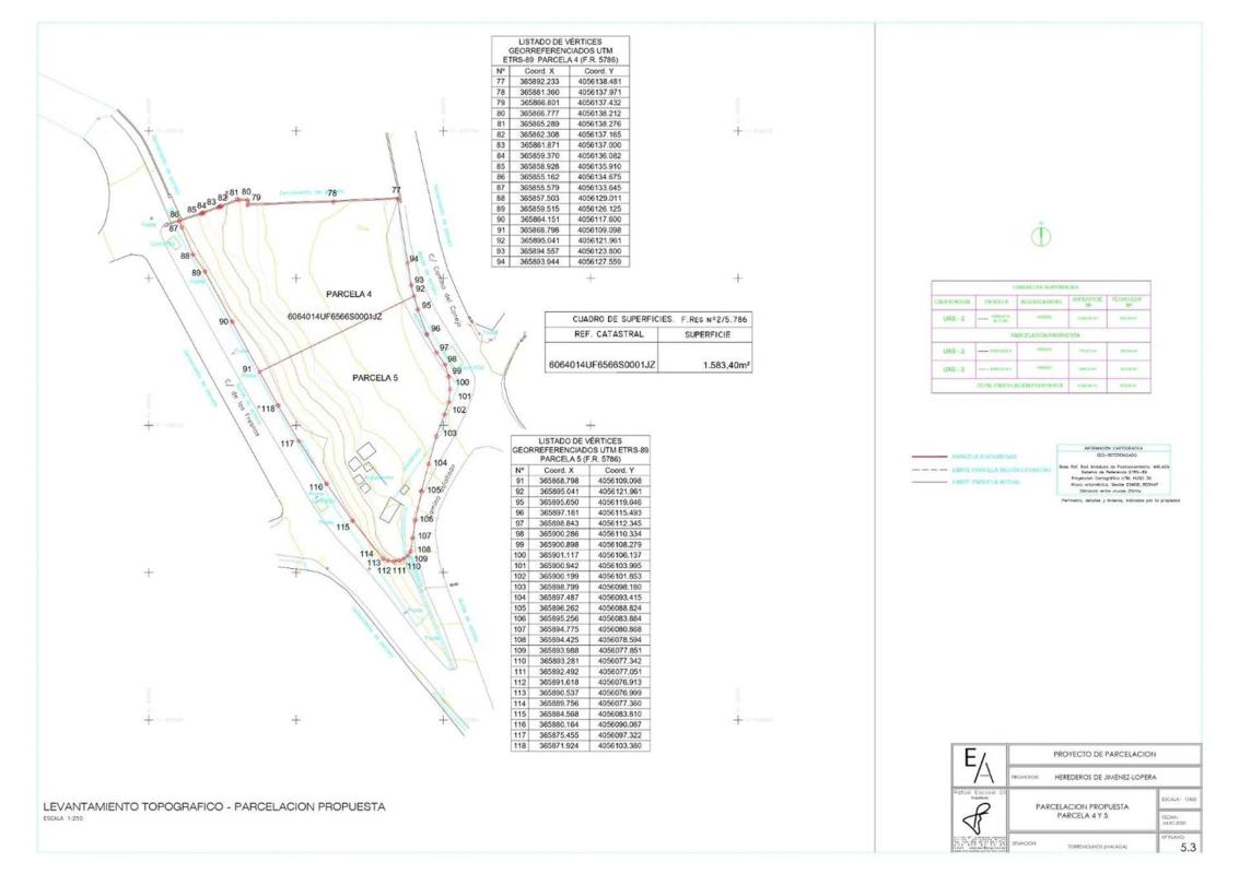Land for sale in Torremolinos, Malaga plan 1