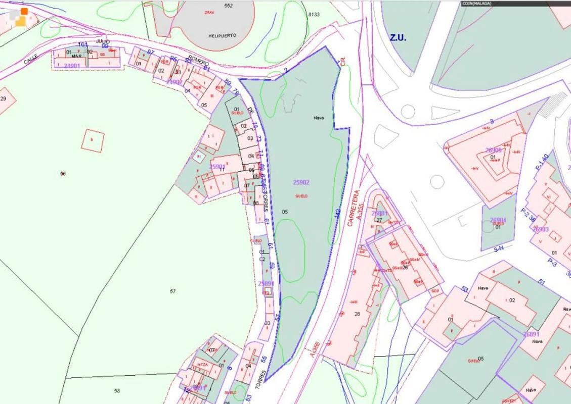 Terreno en venta en Coin, Malaga plan 2