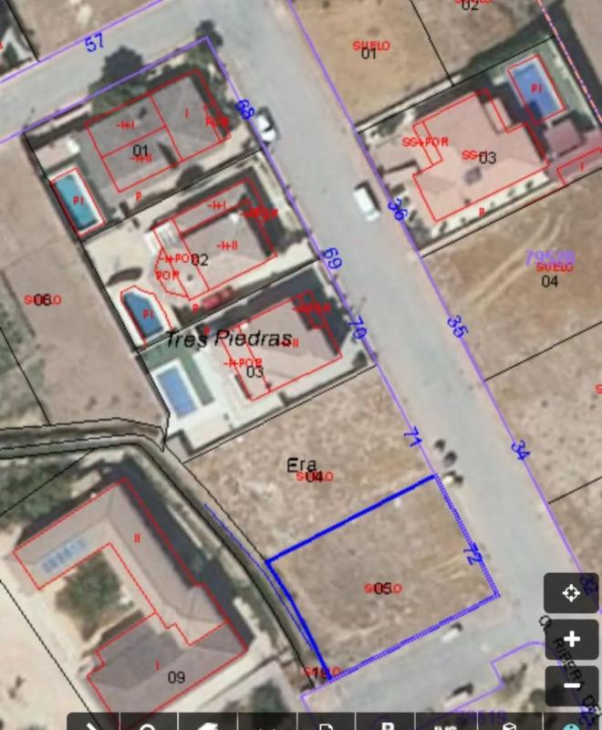 Land for sale in Villanueva del Rosario, Malaga plan 1