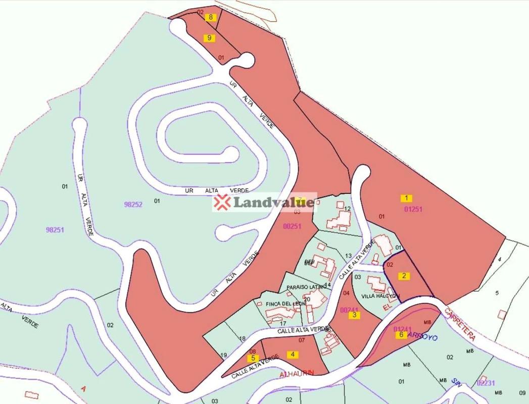 Terreno en venta en Mijas, Malaga plan 1