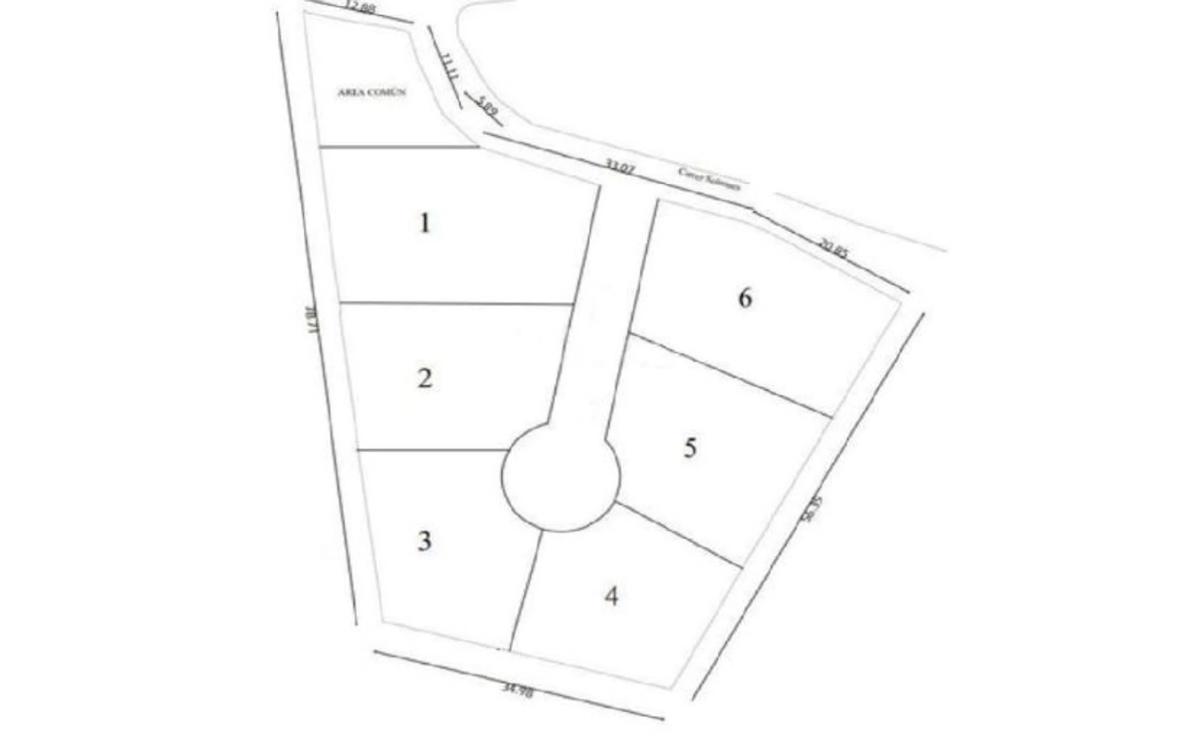 Land for sale in Torrox, Malaga plan 1