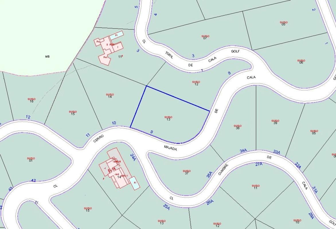 Terreno en venta en Mijas, Malaga plan 1