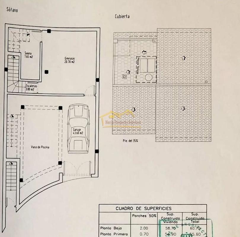 Terreno en venta en Nerja, Malaga plan 2