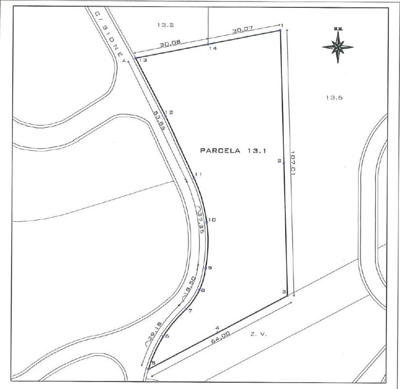 Terreno en venta en Estepona, Malaga plan 1